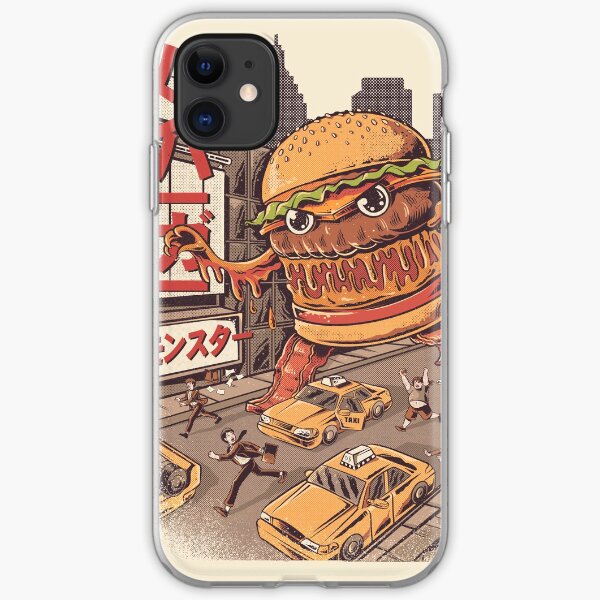 BurgerZilla iPhone Soft Case