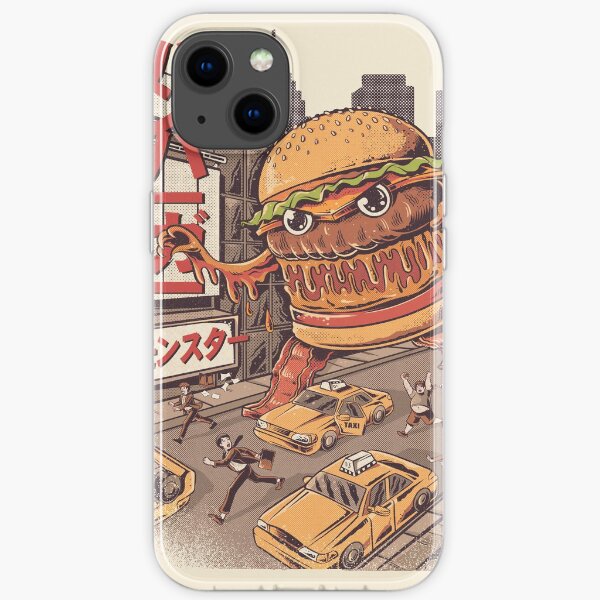 BurgerZilla iPhone Soft Case