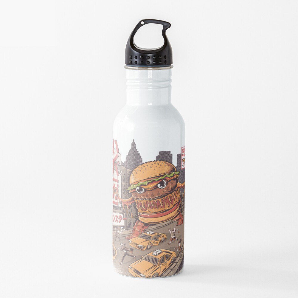 BurgerZilla Water Bottle