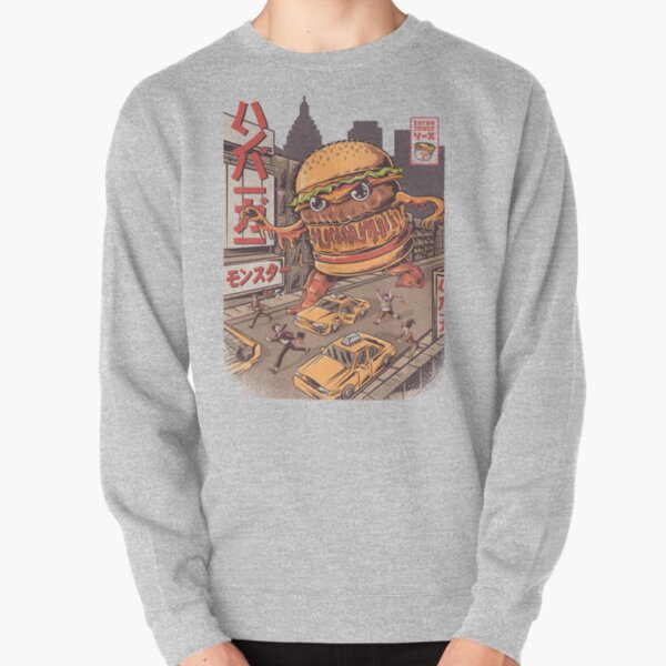 BurgerZilla Pullover Sweatshirt