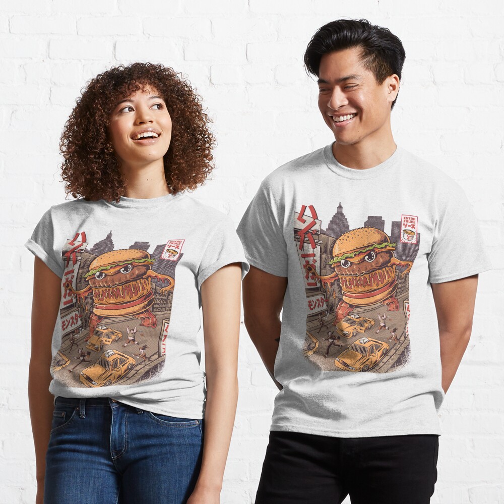 BurgerZilla Camiseta clásica