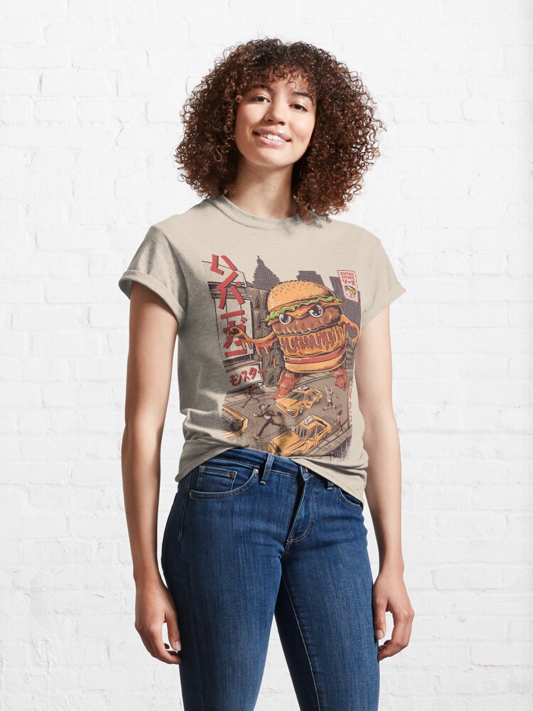Alternate view of BurgerZilla Classic T-Shirt