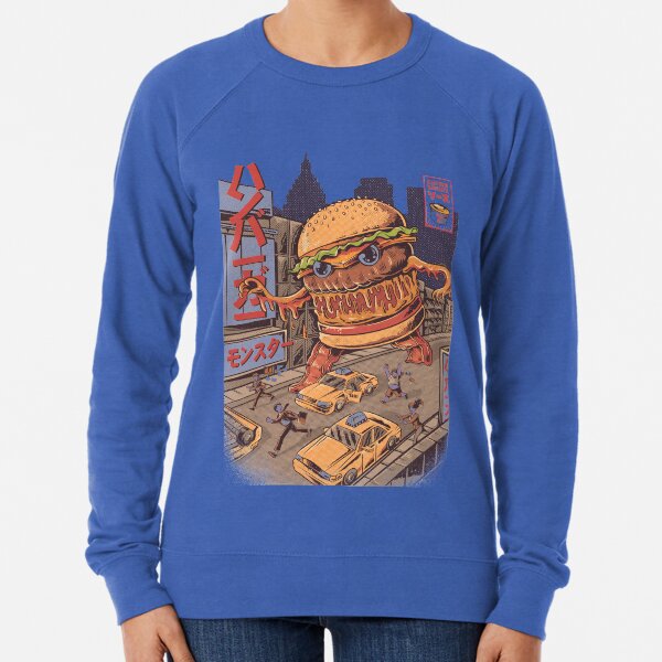 BurgerZilla Lightweight Sweatshirt