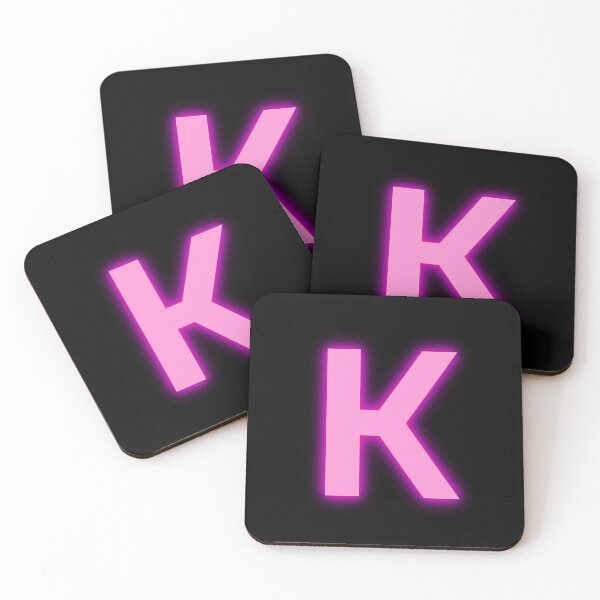 Item preview, Letter K Pink Neon Lights designed and sold by m95sim.