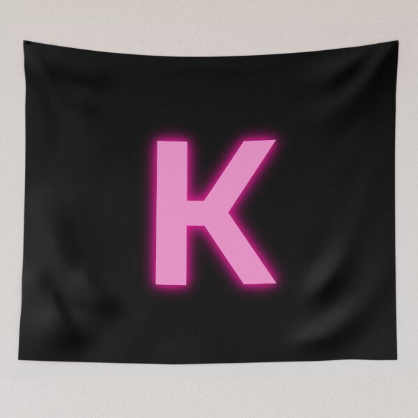 Item preview, Letter K Pink Neon Lights designed and sold by m95sim.
