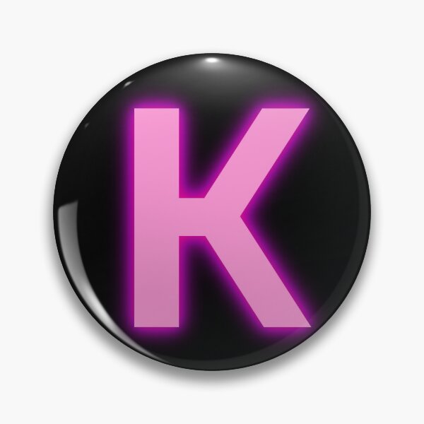 Item preview, Letter K Pink Neon Lights designed and sold by m95sim.