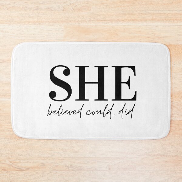 Item preview, She believed She Could so She Did designed and sold by Oreo2020 Creations.
