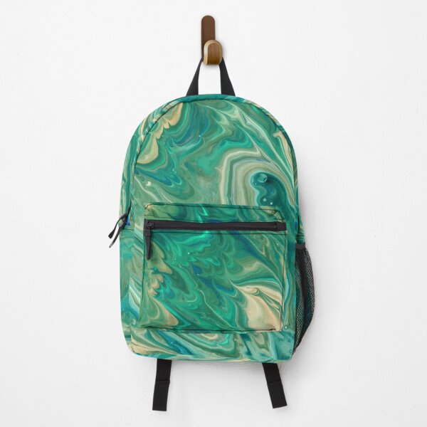 Item preview, Color flow green turquoise yellow sand designed and sold by amagaclothing.