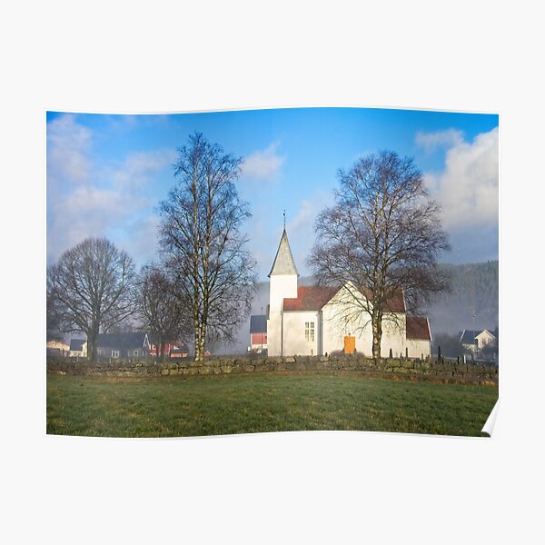 The Church in Marnardal Poster