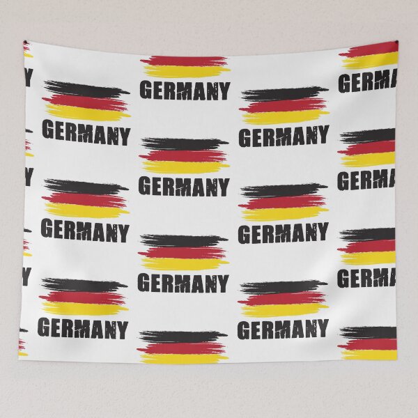Item preview, Day of German Unity 1990 German Unity Wall Flag Germany National Colors Flag Football Sport designed and sold by Mark Sukra.