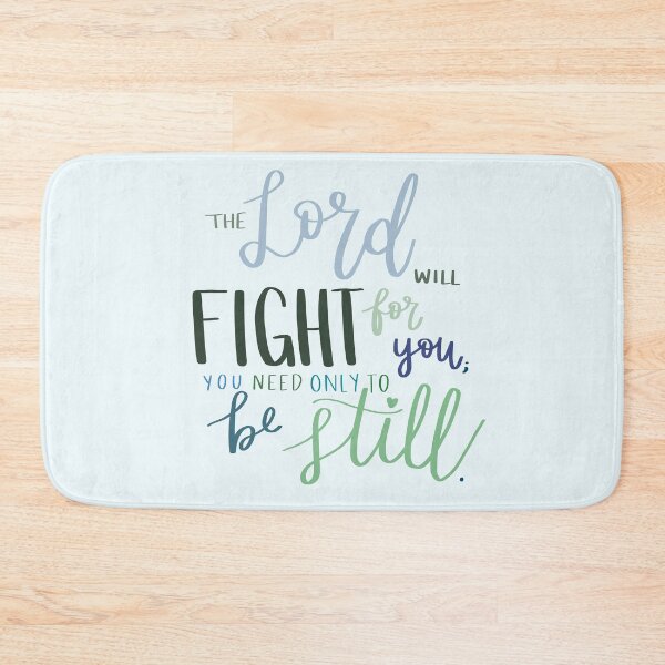 Item preview, Exodus 14:14 (Blue/Green) designed and sold by hsjdesigns.