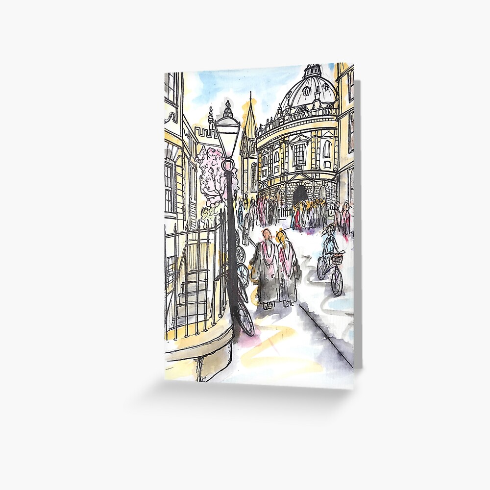 "Oxford Radcliffe Camera greetings card" Greeting Card for Sale by