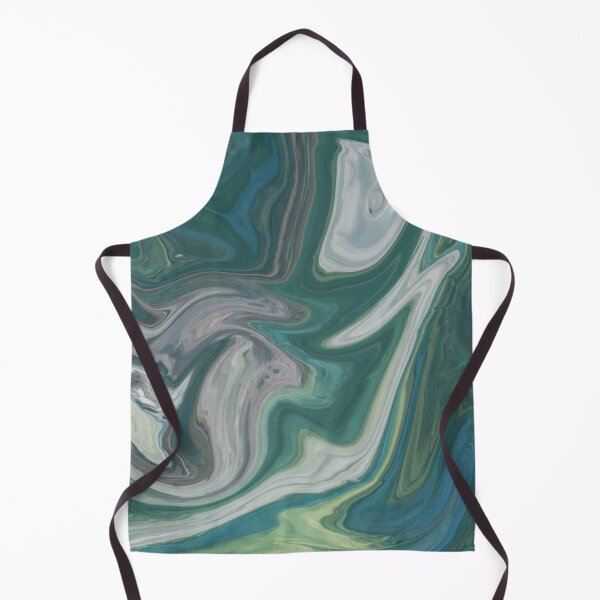 Item preview, Color flow green gray blue designed and sold by amagaclothing.