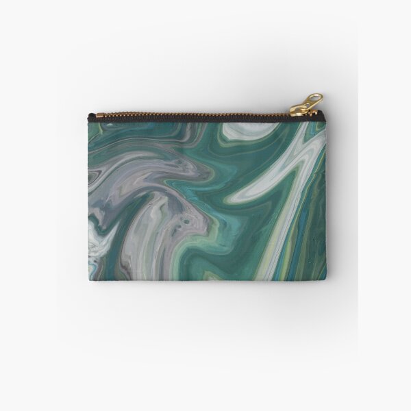 Item preview, Color flow green gray blue designed and sold by amagaclothing.