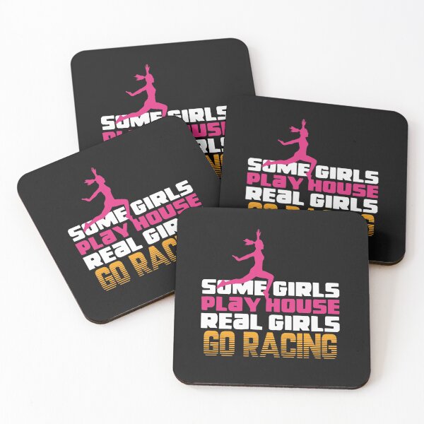 Item preview, some girls play house real girls go racing designed and sold by chris299.