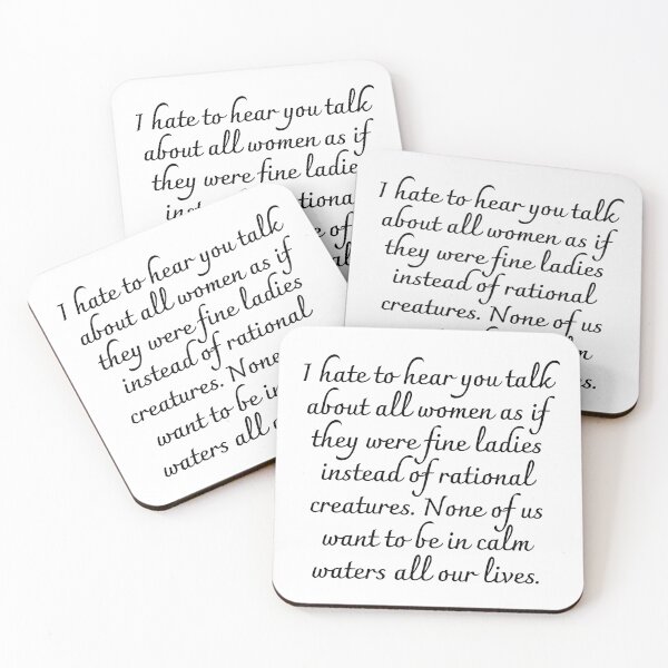 Item preview, Jane Austen Quote  designed and sold by chrisevanswife.