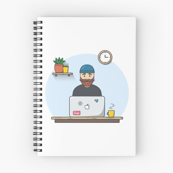 Item preview, Hipster programmer - 1 designed and sold by OgyDesign.