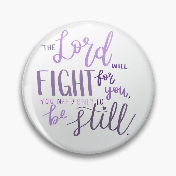 Item preview, Exodus 14:14 (Purple) designed and sold by hsjdesigns.