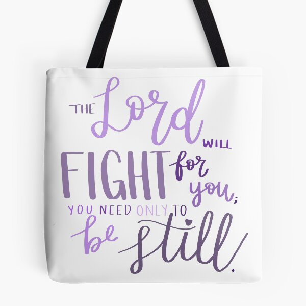 Item preview, Exodus 14:14 (Purple) designed and sold by hsjdesigns.