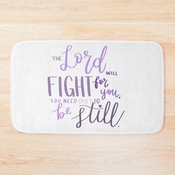 Item preview, Exodus 14:14 (Purple) designed and sold by hsjdesigns.