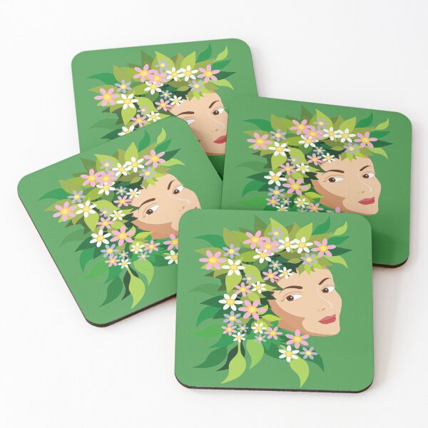 Item preview, Woman with flowers designed and sold by customgiftstore.