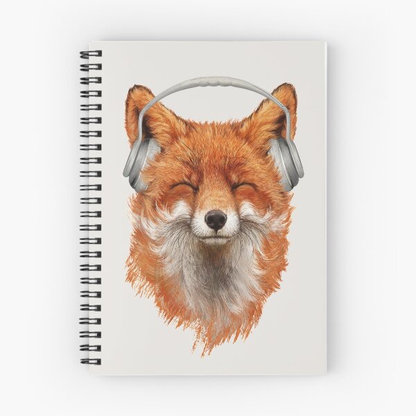 Item preview, Smiling Musical Fox designed and sold by 38Sunsets.