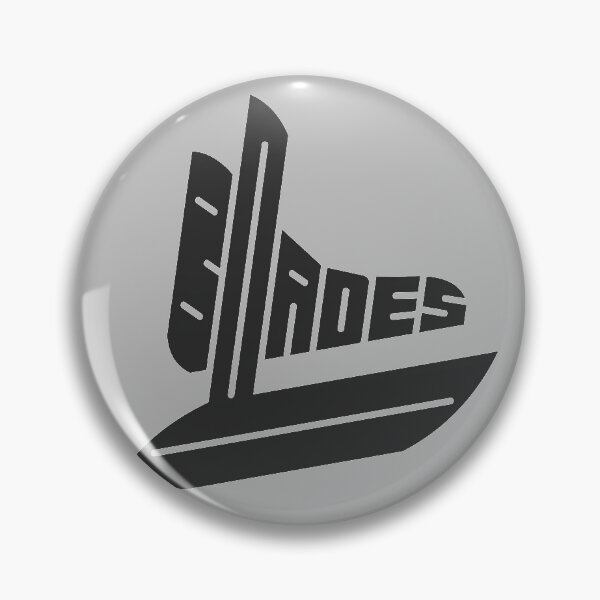 Item preview, Big Bad Blades Black Hockey Skate Logo designed and sold by FanSportsSpot.