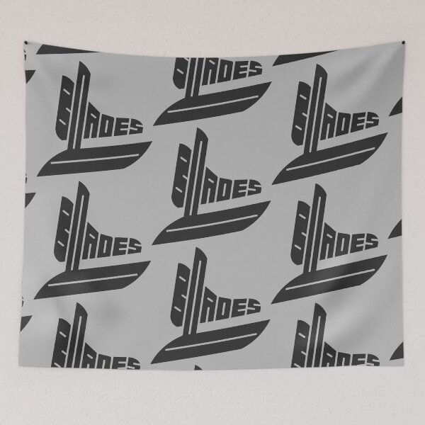 Item preview, Big Bad Blades Black Hockey Skate Logo designed and sold by FanSportsSpot.