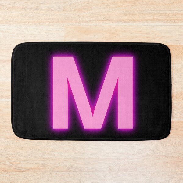 Item preview, Letter M Pink Neon Lights designed and sold by m95sim.