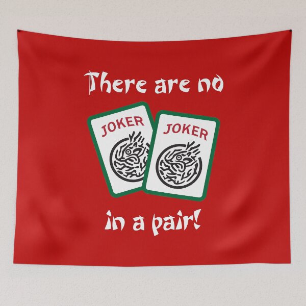 Item preview, Mahjongg - There are no Jokers in a pair! designed and sold by RedHangarDesign.