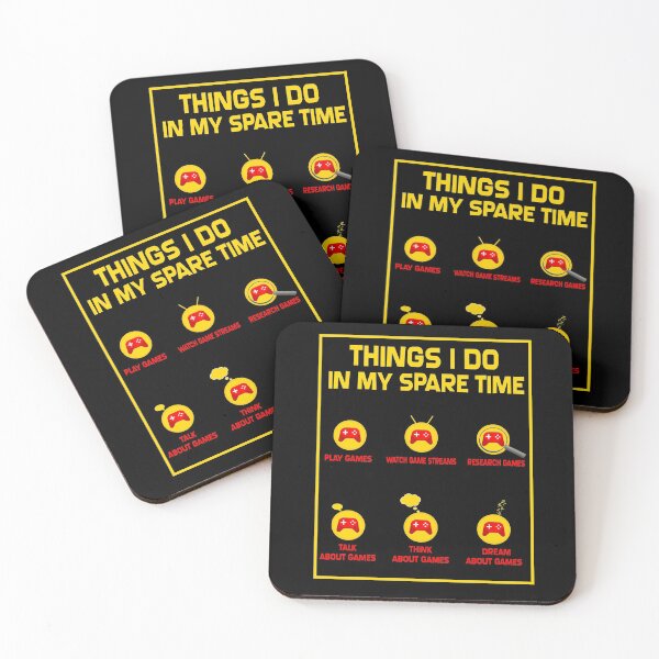 Item preview, Things I Do In My Spare Time Play Video Games  designed and sold by issambak.