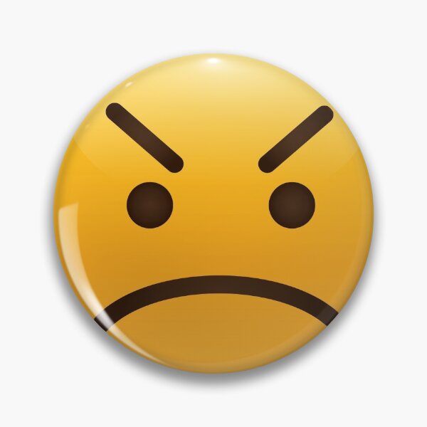 Item preview, Similey Angry Face Emoji designed and sold by LynksArts.