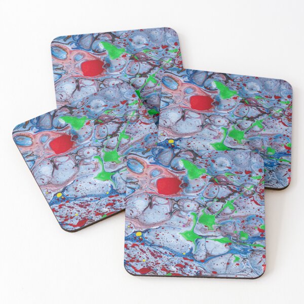 Item preview, Colorful bubbles green red designed and sold by amagaclothing.