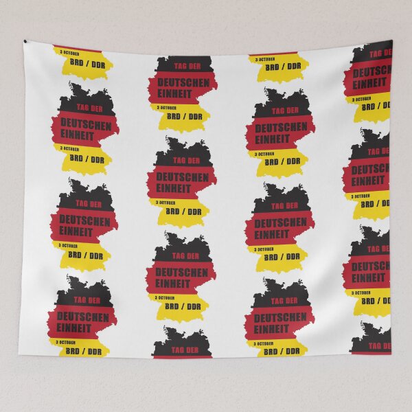 Item preview, Day of German Unity 1990 German Unity Wall Flag Germany National Colors Flag Football Sport designed and sold by Mark Sukra.