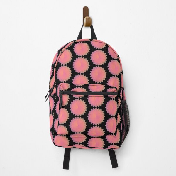 Item preview, Pink Orange Aesthetic Minimalist Gradient Flower Pattern designed and sold by vibrantyy.