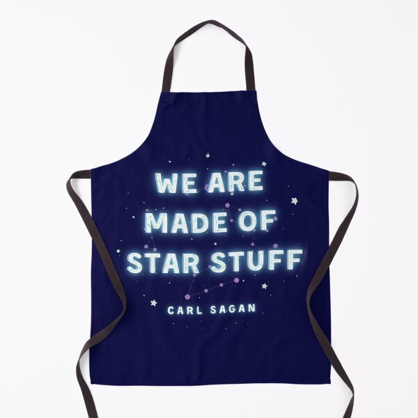 Item preview, We Are Made Of Star Stuff - Carl Sagan - - Moon and Stars - Celestial  designed and sold by WishingInkwell.