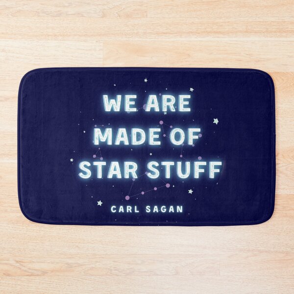 Item preview, We Are Made Of Star Stuff - Carl Sagan - - Moon and Stars - Celestial  designed and sold by WishingInkwell.