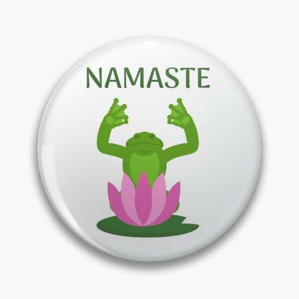 Item preview, Namaste Sweet Frog designed and sold by Mamalia.
