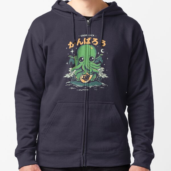 Good Luck Cthulhu Zipped Hoodie