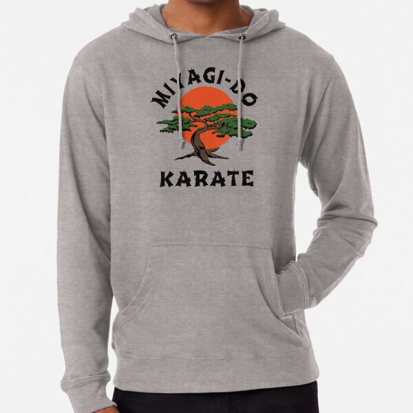 intage Miyagi-Do Karate - Distressed for Vintage Look Lightweight Hoodie