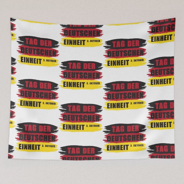 Item preview, Day of German Unity 1990 German Unity Wall Flag Germany National Colors Flag Football Sport designed and sold by Mark Sukra.