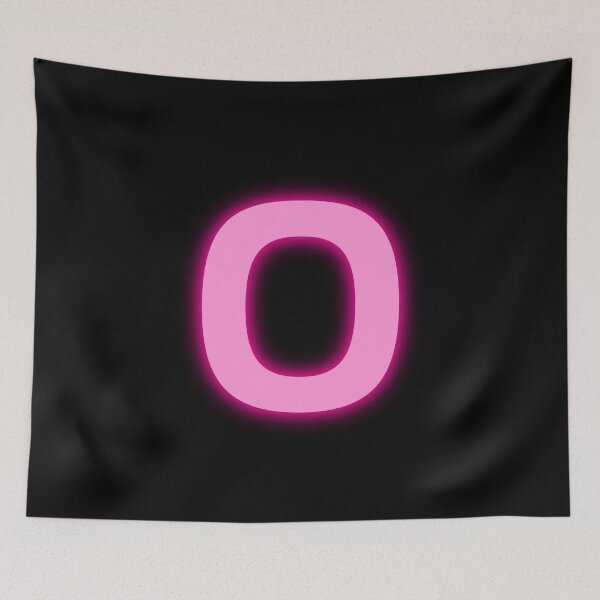 Item preview, Letter O Pink Neon Lights designed and sold by m95sim.