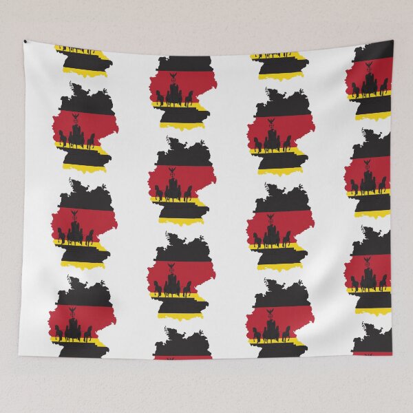 Item preview, Day of German Unity 1990 German Unity Wall Flag Germany National Colors Flag Football Sport designed and sold by Mark Sukra.