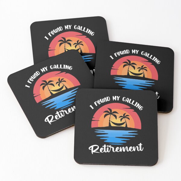 Item preview, I Found My Calling Retirement - Summer Vacation Funny Saying designed and sold by Dressed For  Duty.