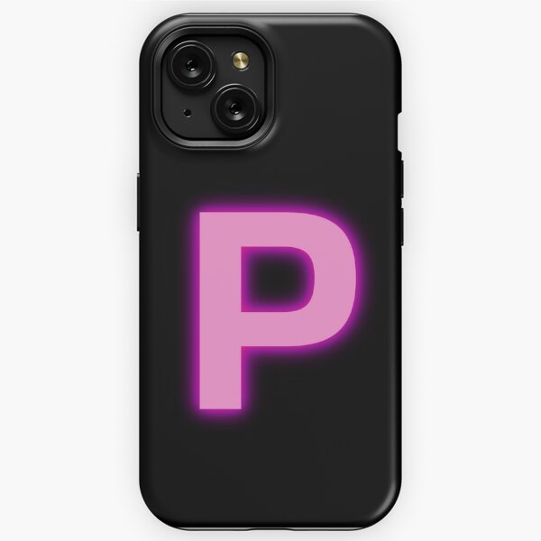 Linda funda de teléfono con letras fluorescentes para iPhone 13