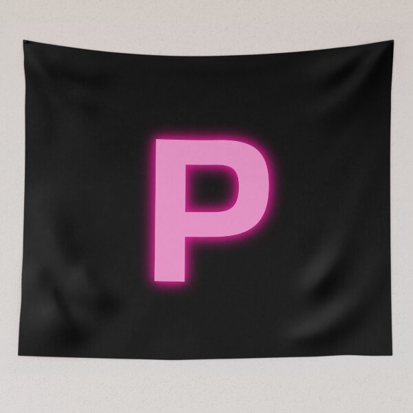 Item preview, Letter P Pink Neon Lights designed and sold by m95sim.