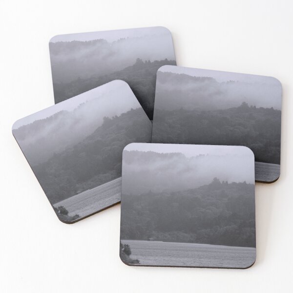 Item preview, River Cutting Through the Fog black and white designed and sold by Anthony Cook.
