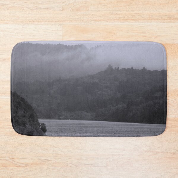 Item preview, River Cutting Through the Fog black and white designed and sold by Anthony Cook.