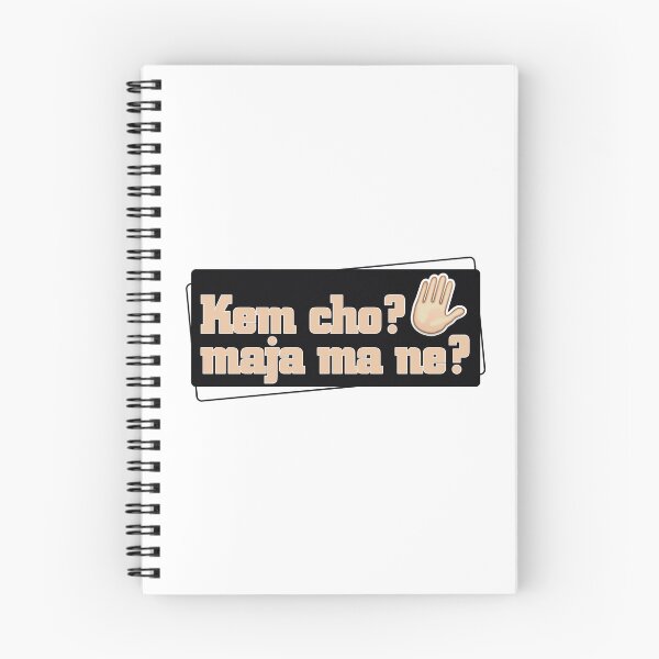 Item preview, Kem Cho? Maja Ma ne? designed and sold by FindurIdentity.