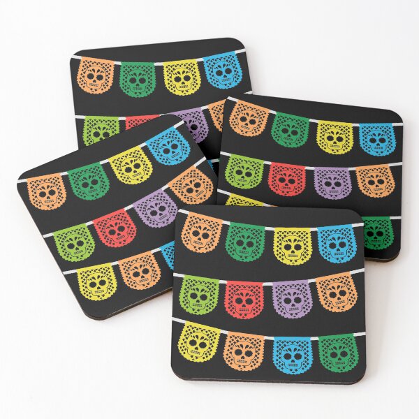 Item preview, Papel picado, day of the dead fiesta designed and sold by Robloz.